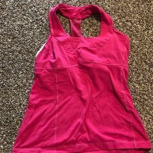 Lululemon Pink Workout tank